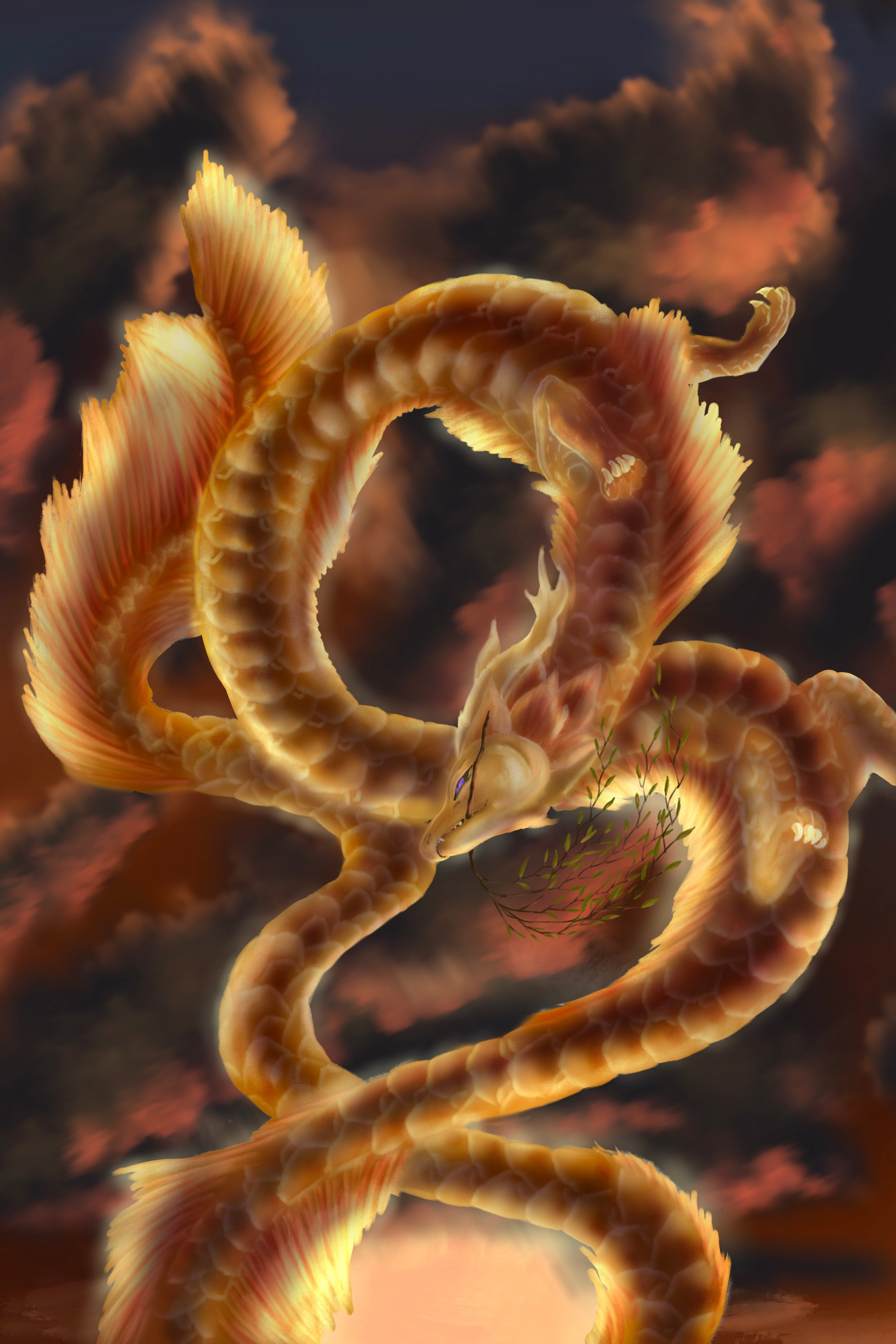 Summer Dances Pearlescent Mini Print