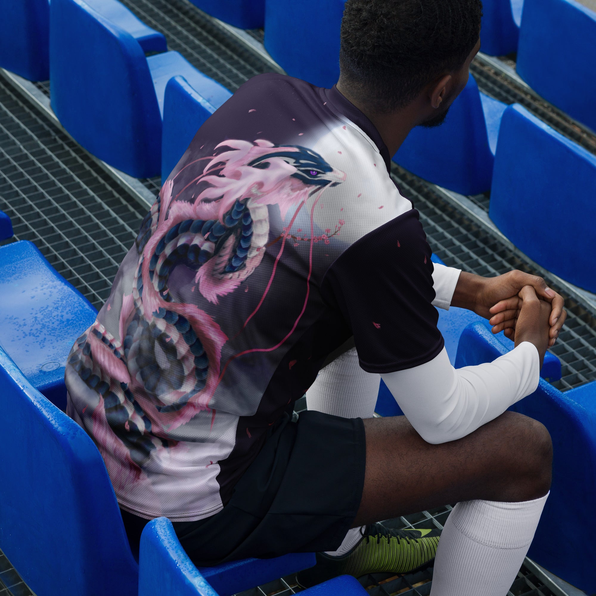 The Hope of Spring Recycled unisex sports jersey