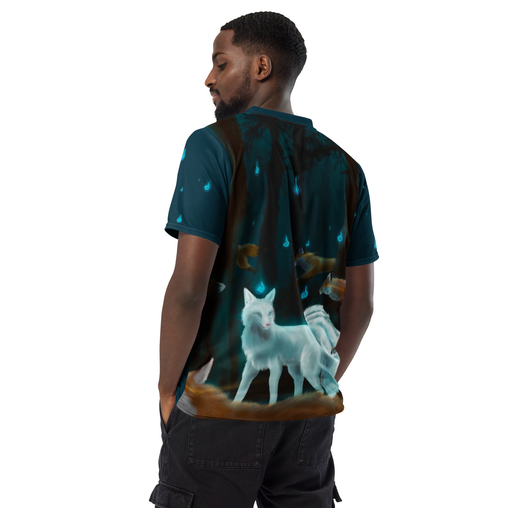 Foxfire Procession Recycled unisex sports jersey