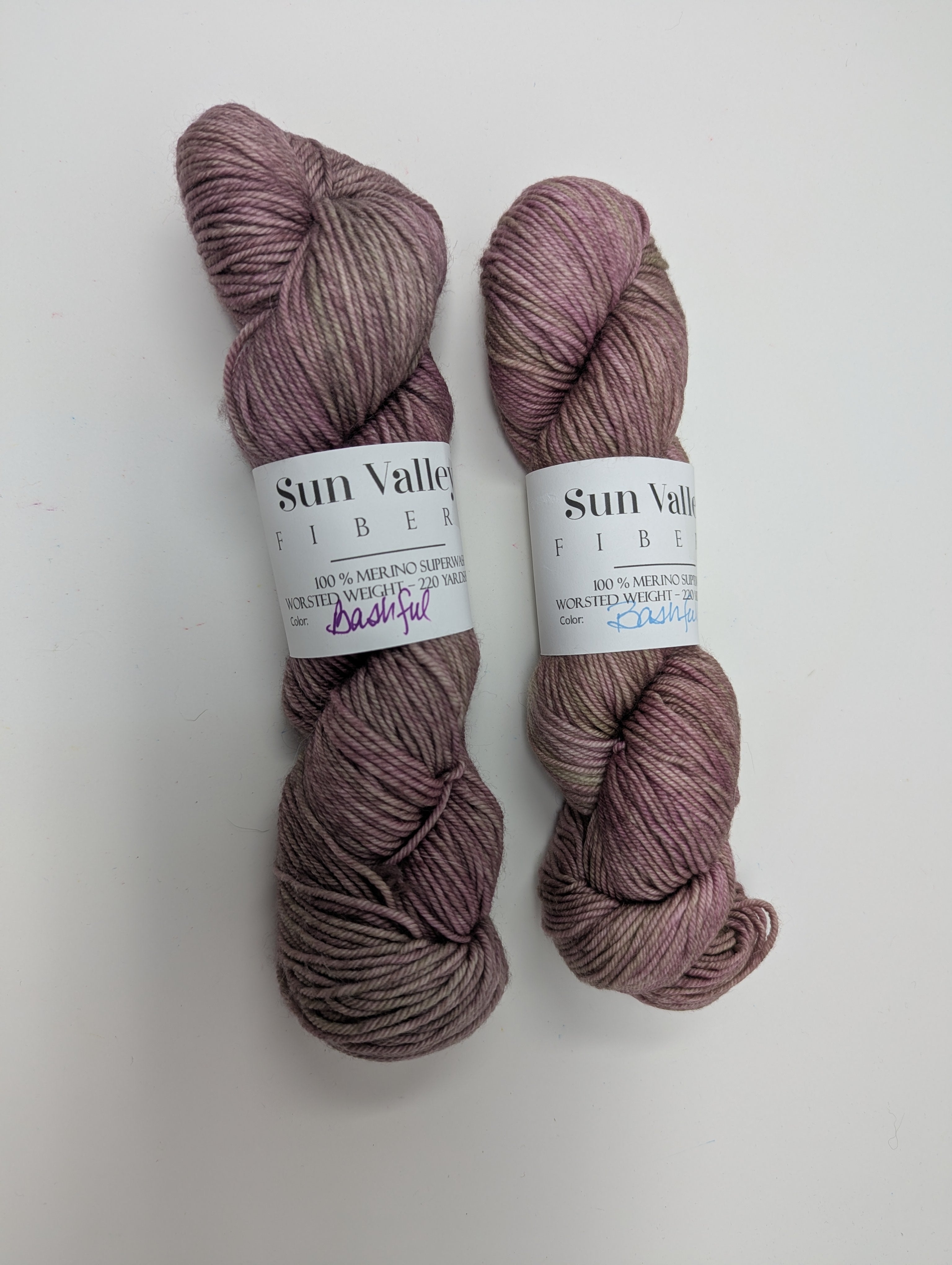 Sun Valley Fibers Worsted - Bashful