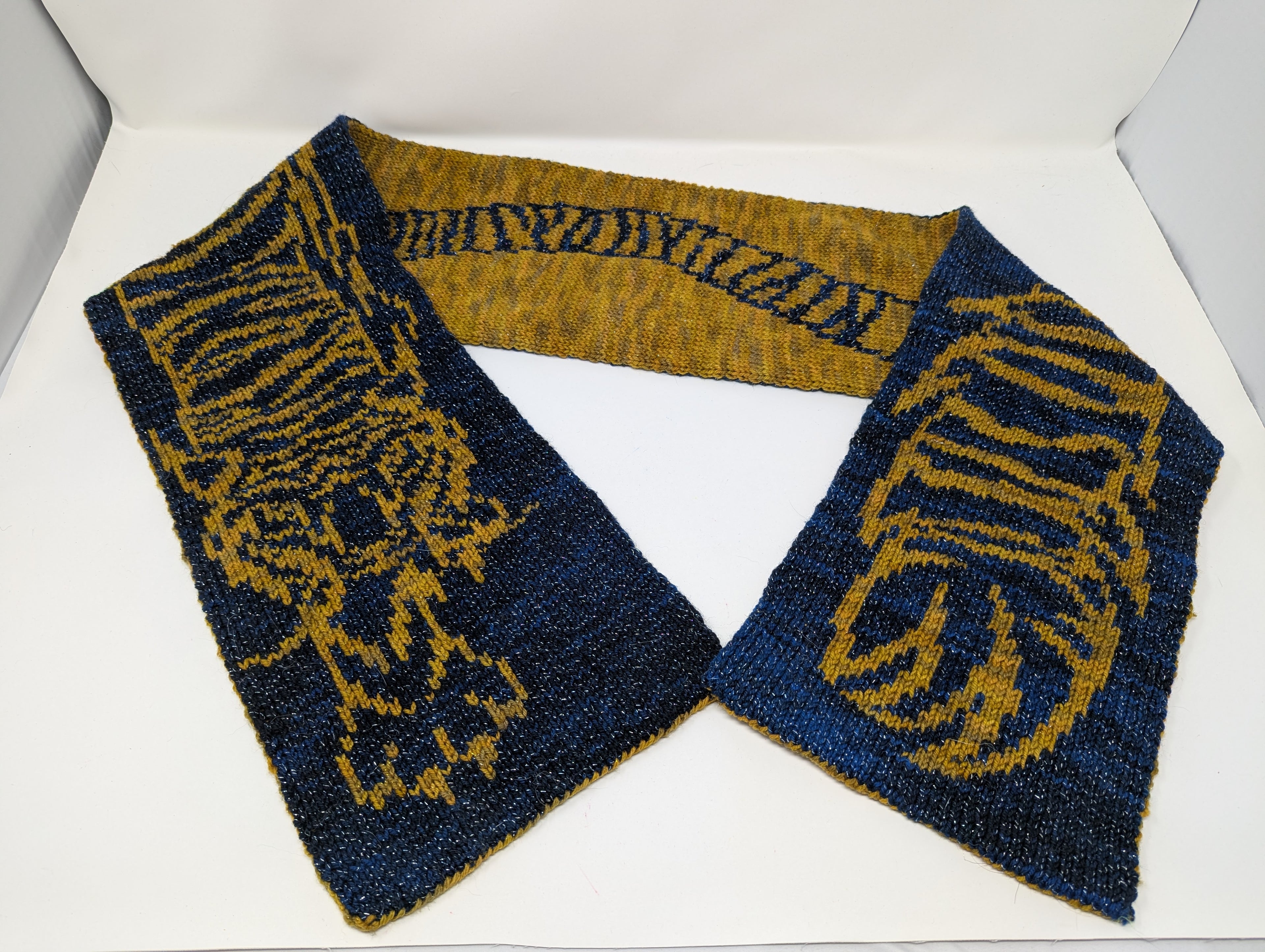 Eastern Tiger Dragon test knit