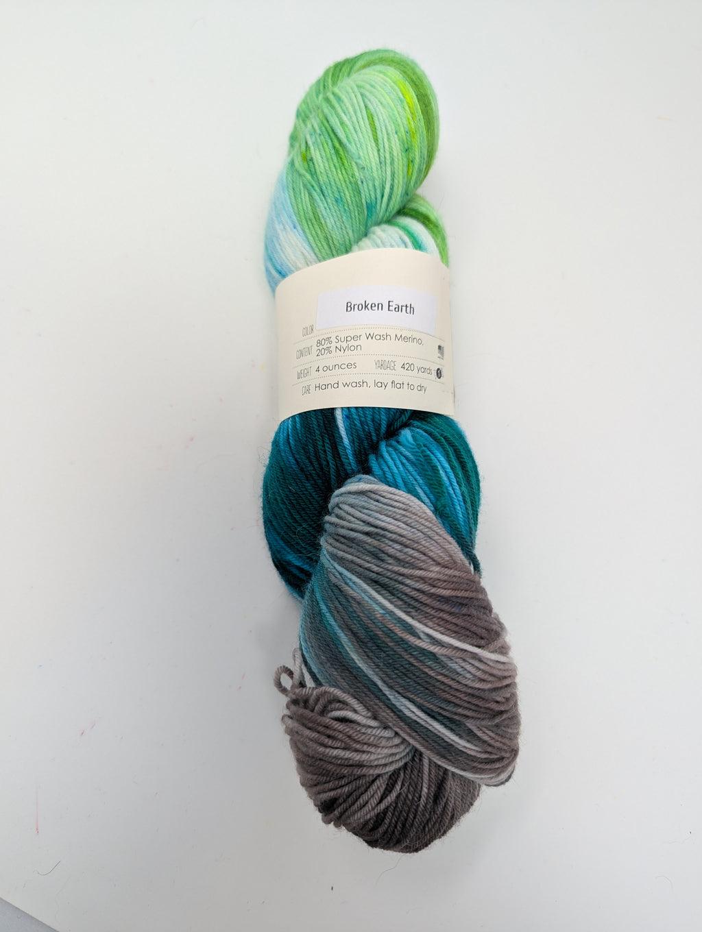 Knitted Wit Sock - Broken Earth
