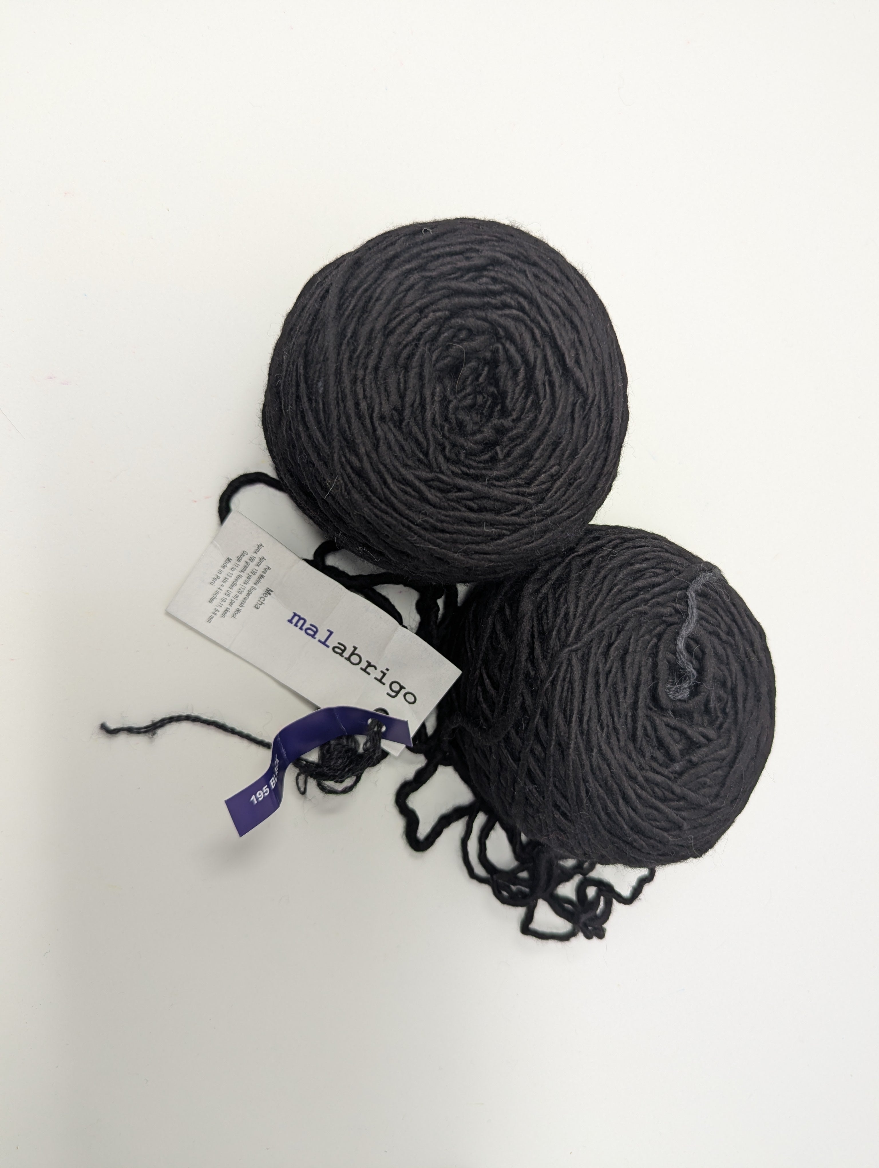 Malabrigo Mecha - Black