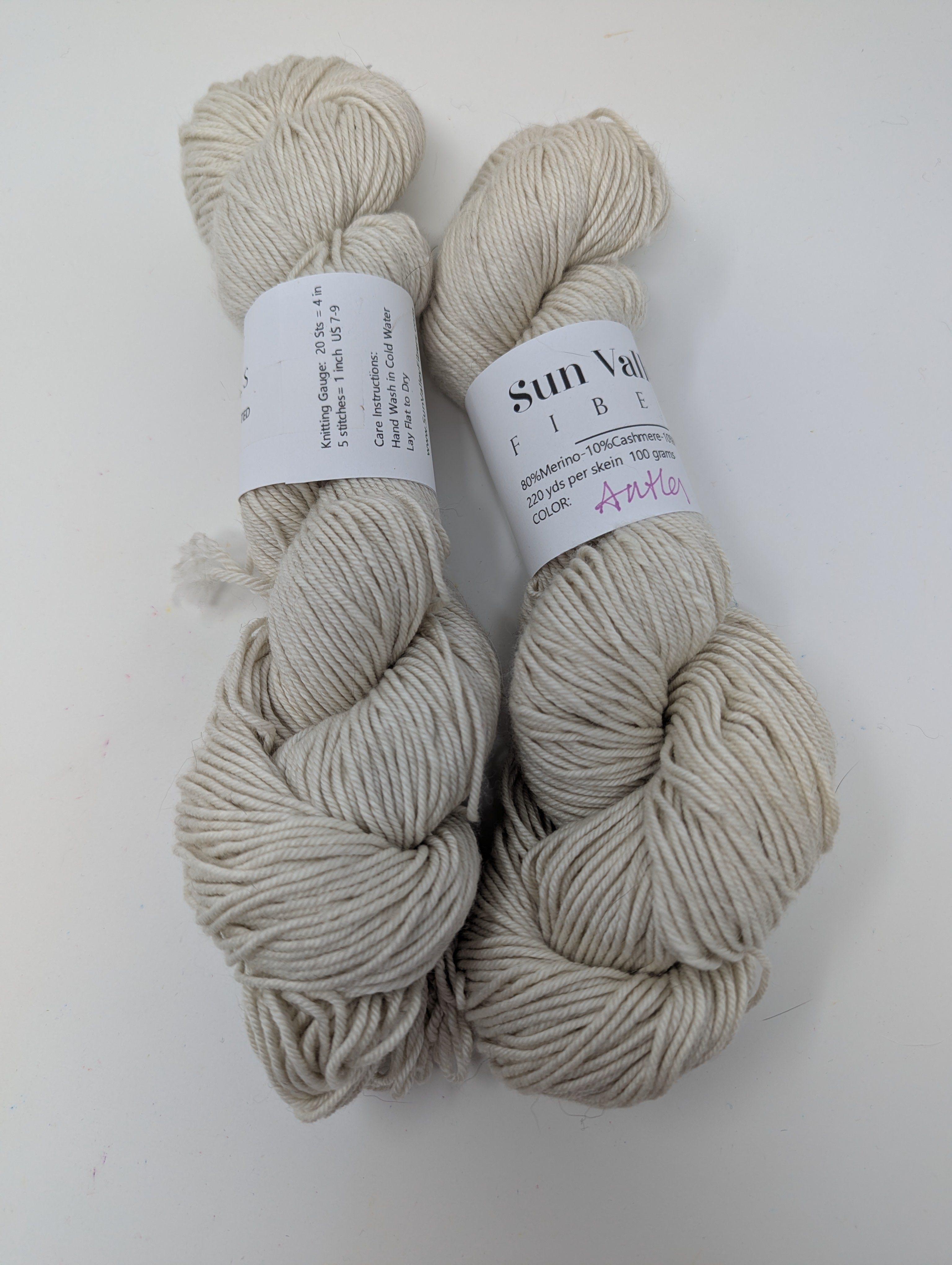 Sun Valley Fibers MCN Worsted - Antler
