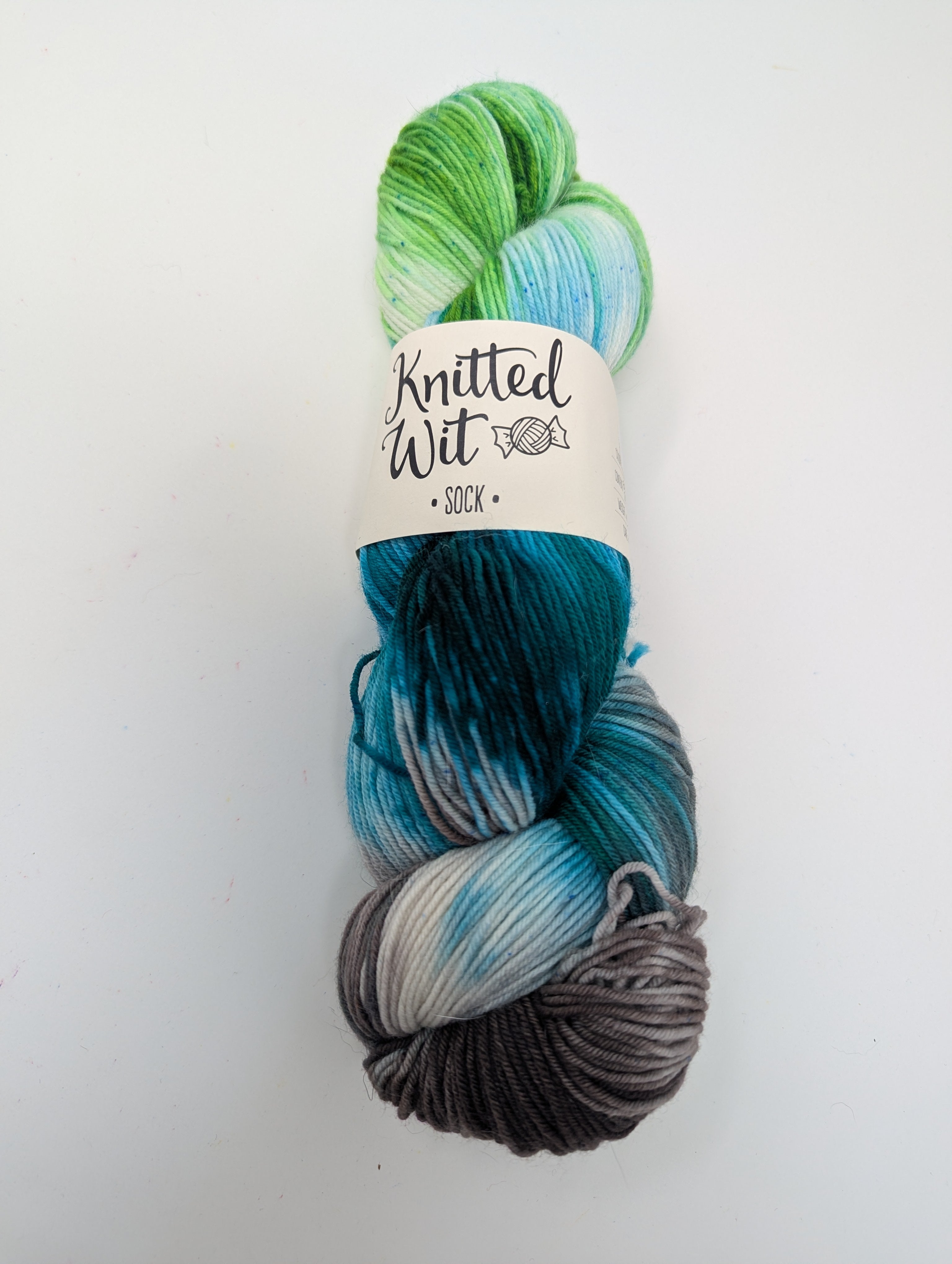 Knitted Wit Sock - Broken Earth