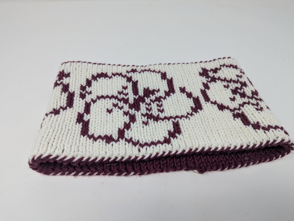 Hibiscus Cowl Test Knit