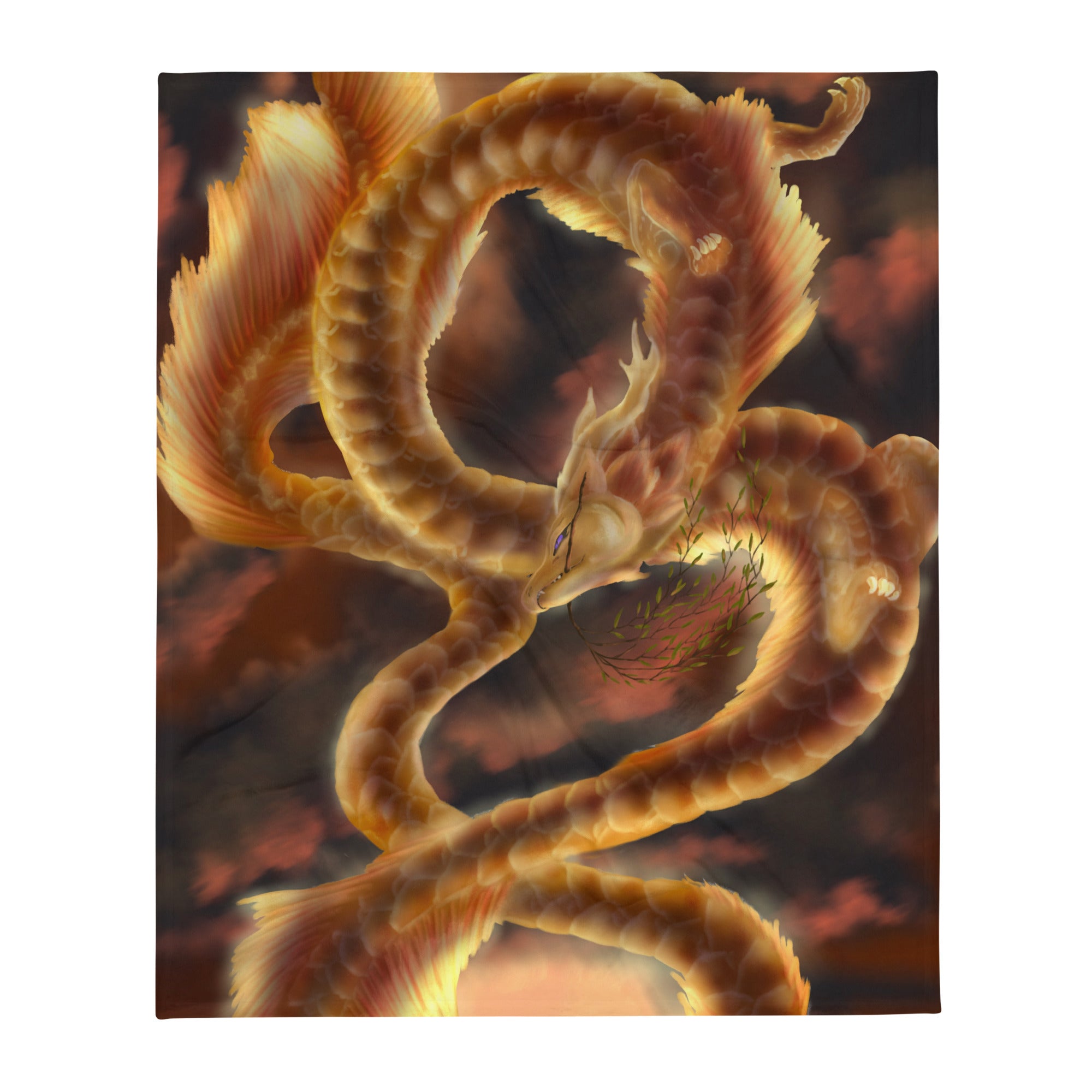 Summer Dances Throw Blanket