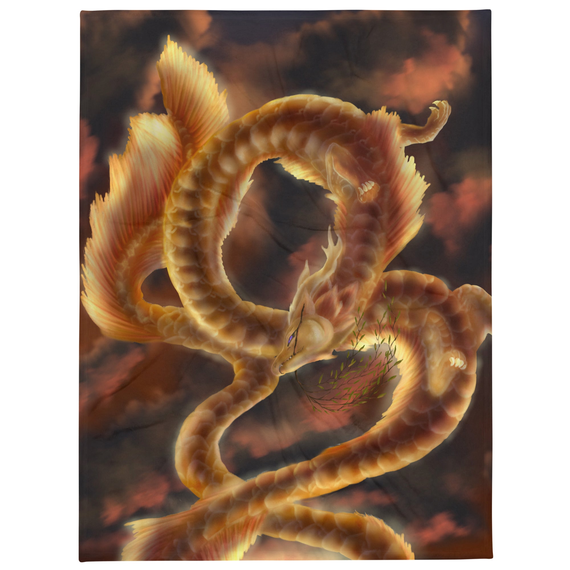 Summer Dances Throw Blanket