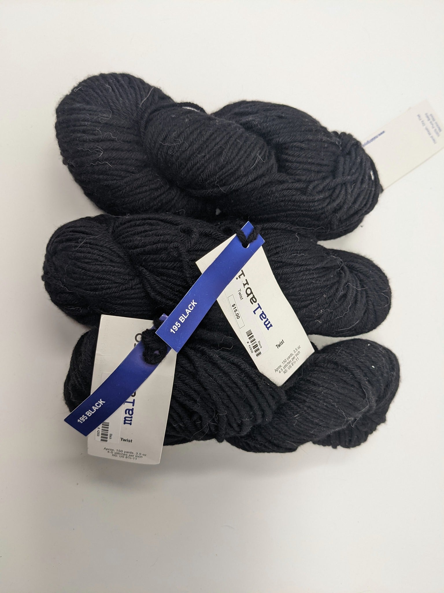 Malabrigo Twist Black