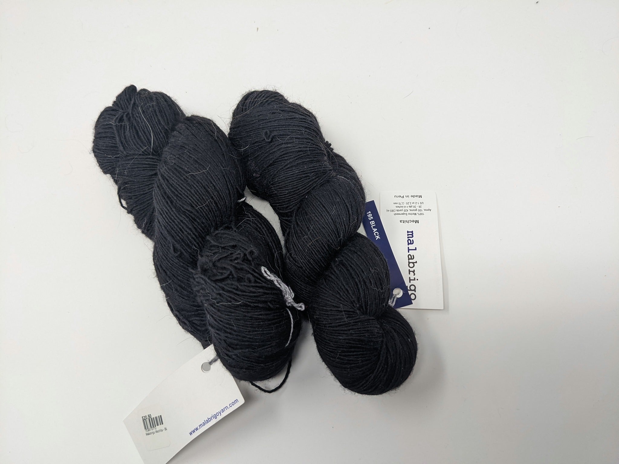 Malabrigo Mechita Black