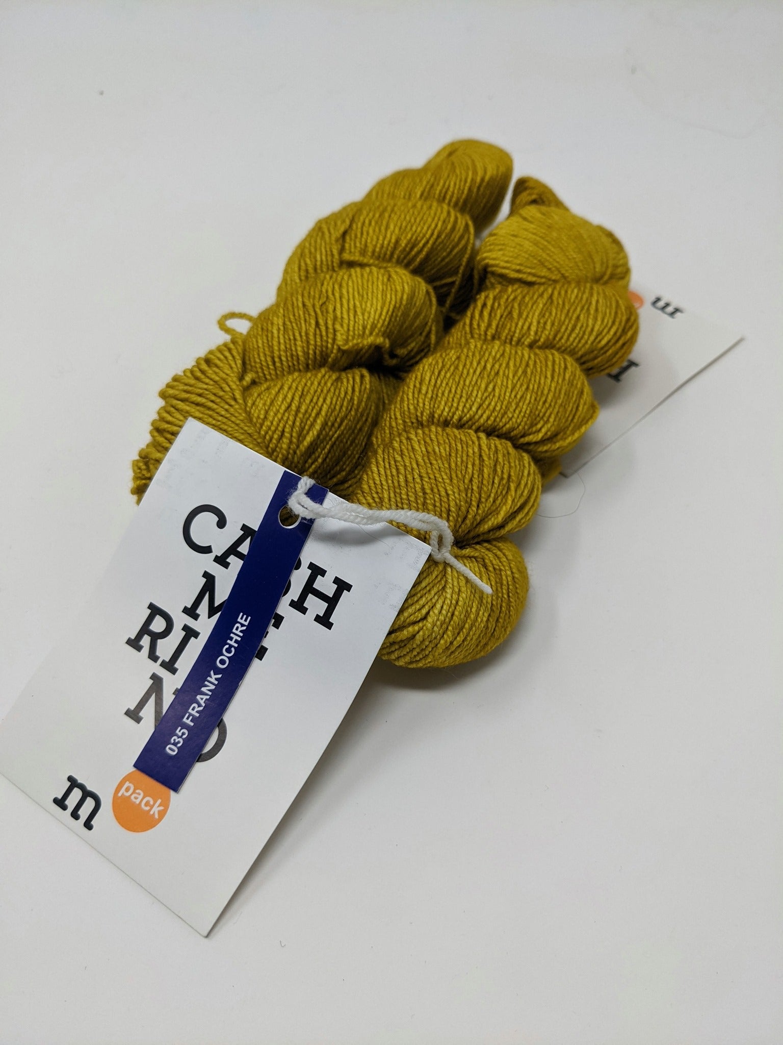 Malabrigo Caprino Frank Ochre