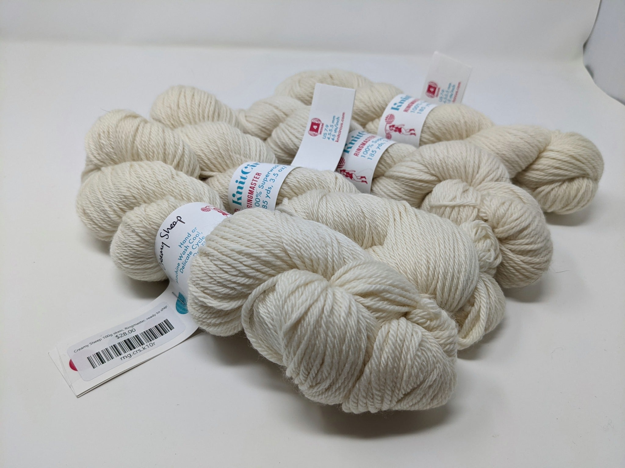 Knitcircus Ringmaster Creamy Sheep